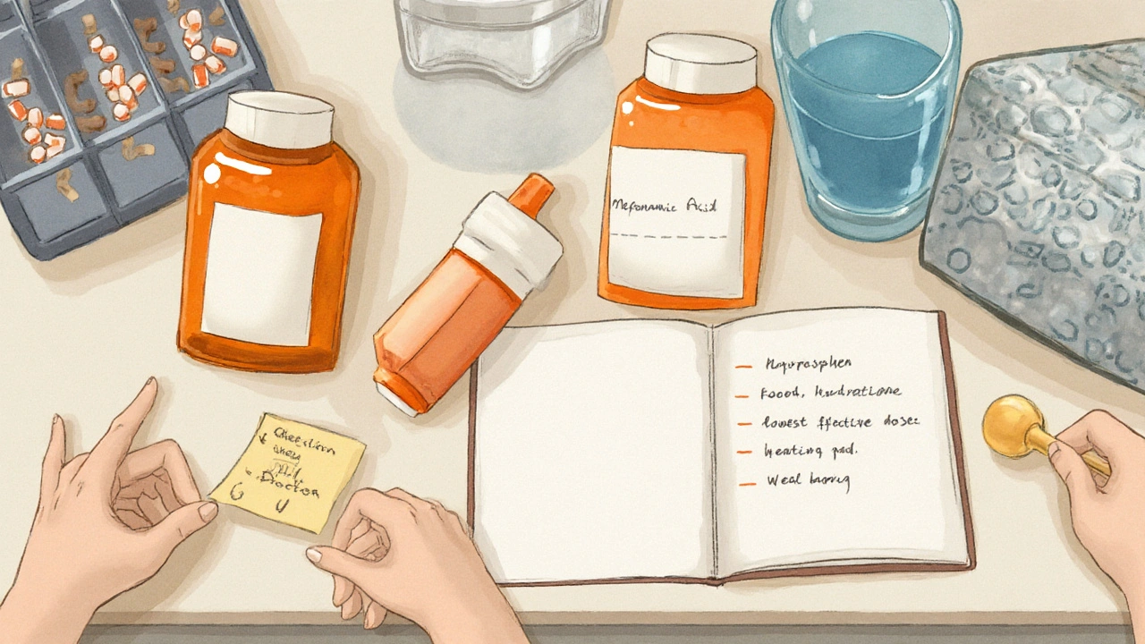 How to use mefenamic acid safely and lower liver risk