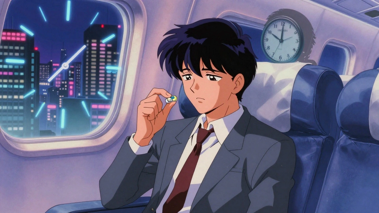 Jet Lag and Time-Released Medication Dosing Across Time Zones: What Actually Works